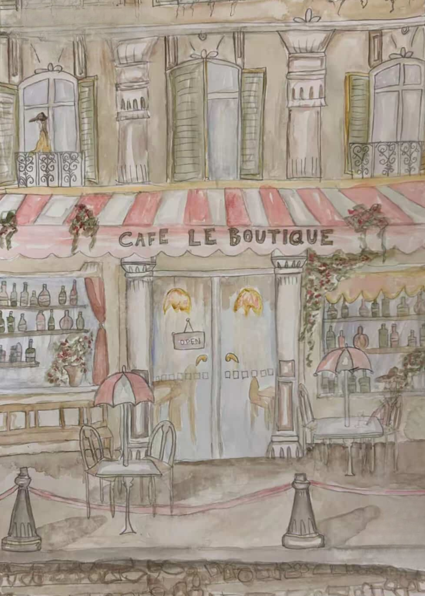"Café Le Boutique"- Maja Lindgren