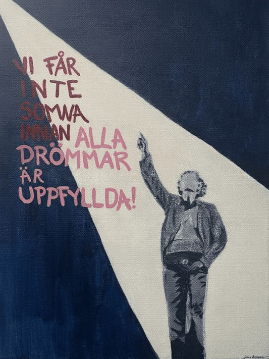 "Alla drömmar är uppfyllda" poster