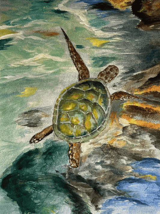 "Skalman på semester" poster